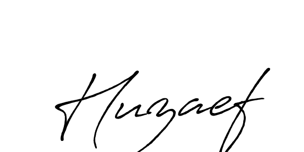 How to make Huzaef name signature. Use Antro_Vectra_Bolder style for creating short signs online. This is the latest handwritten sign. Huzaef signature style 7 images and pictures png