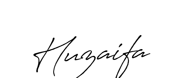 Also we have Huzaifa name is the best signature style. Create professional handwritten signature collection using Antro_Vectra_Bolder autograph style. Huzaifa signature style 7 images and pictures png