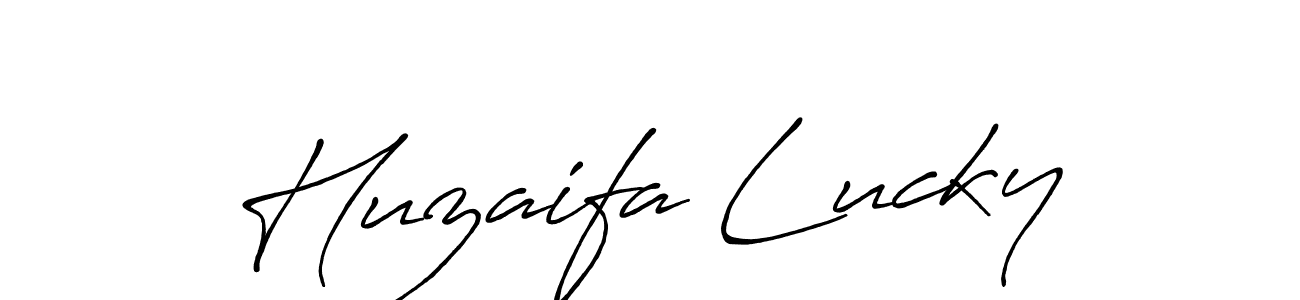 Check out images of Autograph of Huzaifa Lucky name. Actor Huzaifa Lucky Signature Style. Antro_Vectra_Bolder is a professional sign style online. Huzaifa Lucky signature style 7 images and pictures png