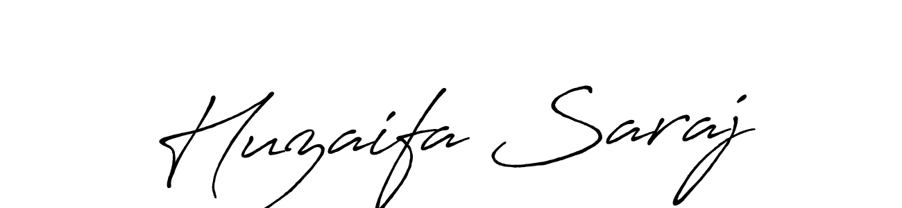 Also You can easily find your signature by using the search form. We will create Huzaifa Saraj name handwritten signature images for you free of cost using Antro_Vectra_Bolder sign style. Huzaifa Saraj signature style 7 images and pictures png