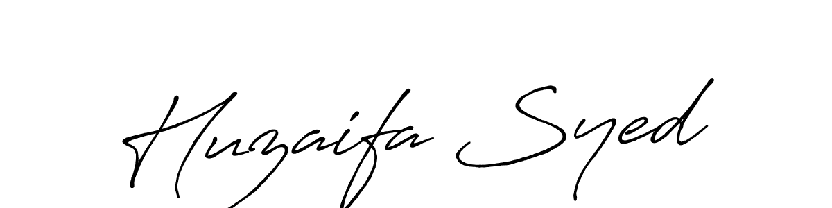 Once you've used our free online signature maker to create your best signature Antro_Vectra_Bolder style, it's time to enjoy all of the benefits that Huzaifa Syed name signing documents. Huzaifa Syed signature style 7 images and pictures png