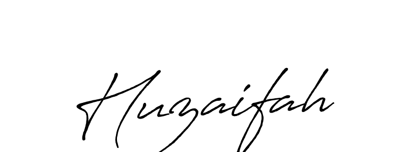 Also we have Huzaifah name is the best signature style. Create professional handwritten signature collection using Antro_Vectra_Bolder autograph style. Huzaifah signature style 7 images and pictures png