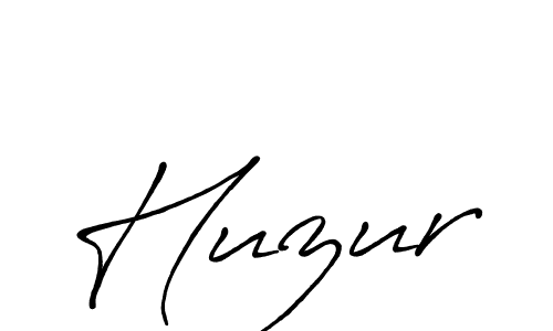 How to make Huzur name signature. Use Antro_Vectra_Bolder style for creating short signs online. This is the latest handwritten sign. Huzur signature style 7 images and pictures png