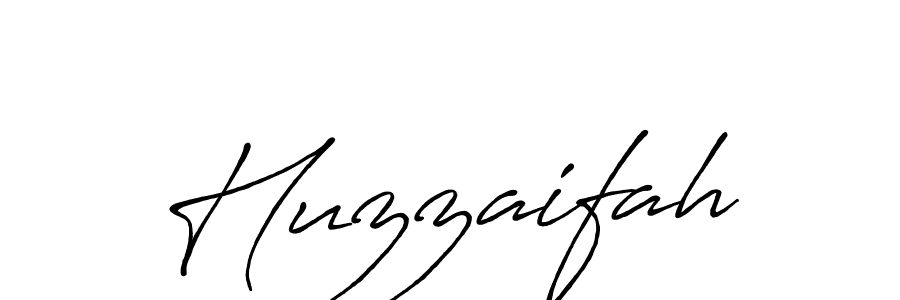 How to make Huzzaifah signature? Antro_Vectra_Bolder is a professional autograph style. Create handwritten signature for Huzzaifah name. Huzzaifah signature style 7 images and pictures png