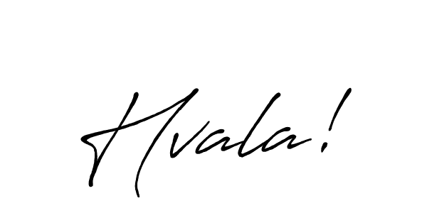 It looks lik you need a new signature style for name Hvala!. Design unique handwritten (Antro_Vectra_Bolder) signature with our free signature maker in just a few clicks. Hvala! signature style 7 images and pictures png