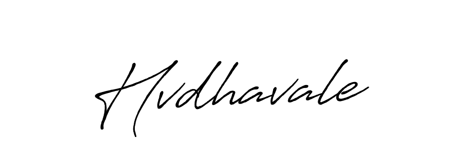 Also we have Hvdhavale name is the best signature style. Create professional handwritten signature collection using Antro_Vectra_Bolder autograph style. Hvdhavale signature style 7 images and pictures png