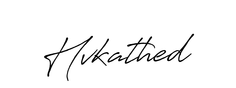 Hvkathed stylish signature style. Best Handwritten Sign (Antro_Vectra_Bolder) for my name. Handwritten Signature Collection Ideas for my name Hvkathed. Hvkathed signature style 7 images and pictures png