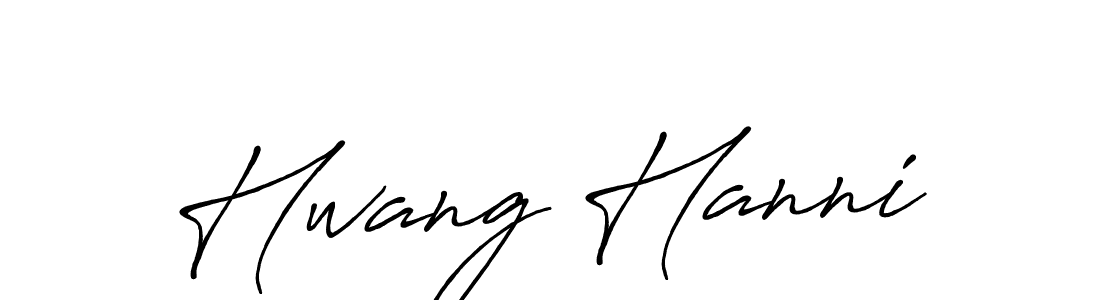 How to make Hwang Hanni signature? Antro_Vectra_Bolder is a professional autograph style. Create handwritten signature for Hwang Hanni name. Hwang Hanni signature style 7 images and pictures png