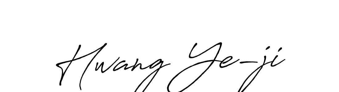 Use a signature maker to create a handwritten signature online. With this signature software, you can design (Antro_Vectra_Bolder) your own signature for name Hwang Ye-ji. Hwang Ye-ji signature style 7 images and pictures png