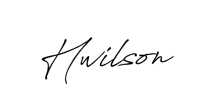 You should practise on your own different ways (Antro_Vectra_Bolder) to write your name (Hwilson) in signature. don't let someone else do it for you. Hwilson signature style 7 images and pictures png