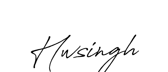 Hwsingh stylish signature style. Best Handwritten Sign (Antro_Vectra_Bolder) for my name. Handwritten Signature Collection Ideas for my name Hwsingh. Hwsingh signature style 7 images and pictures png