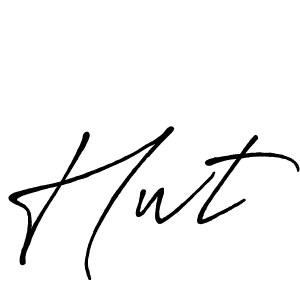 Also we have Hwt name is the best signature style. Create professional handwritten signature collection using Antro_Vectra_Bolder autograph style. Hwt signature style 7 images and pictures png