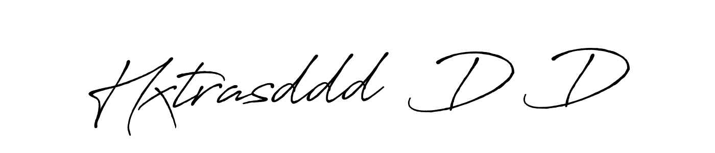 How to make Hxtrasddd  D D name signature. Use Antro_Vectra_Bolder style for creating short signs online. This is the latest handwritten sign. Hxtrasddd  D D signature style 7 images and pictures png