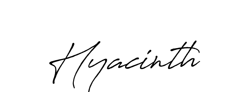 You should practise on your own different ways (Antro_Vectra_Bolder) to write your name (Hyacinth) in signature. don't let someone else do it for you. Hyacinth signature style 7 images and pictures png