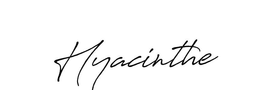 Make a beautiful signature design for name Hyacinthe. Use this online signature maker to create a handwritten signature for free. Hyacinthe signature style 7 images and pictures png