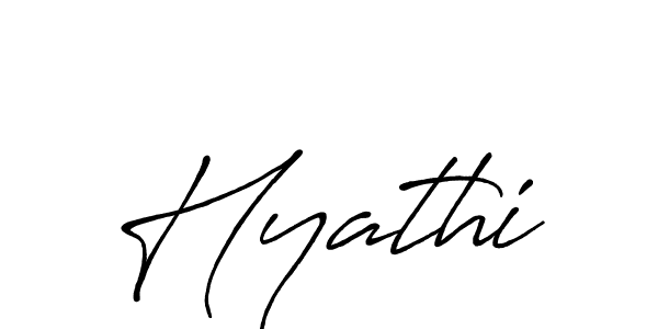 It looks lik you need a new signature style for name Hyathi. Design unique handwritten (Antro_Vectra_Bolder) signature with our free signature maker in just a few clicks. Hyathi signature style 7 images and pictures png