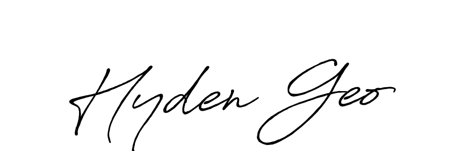 Similarly Antro_Vectra_Bolder is the best handwritten signature design. Signature creator online .You can use it as an online autograph creator for name Hyden Geo. Hyden Geo signature style 7 images and pictures png