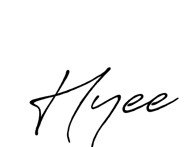 It looks lik you need a new signature style for name Hyee. Design unique handwritten (Antro_Vectra_Bolder) signature with our free signature maker in just a few clicks. Hyee signature style 7 images and pictures png