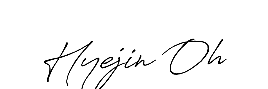 You can use this online signature creator to create a handwritten signature for the name Hyejin Oh. This is the best online autograph maker. Hyejin Oh signature style 7 images and pictures png