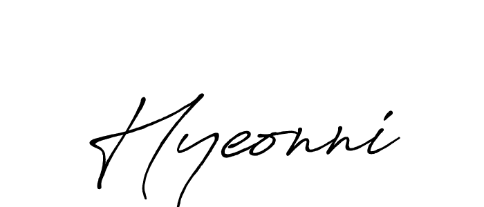 Also You can easily find your signature by using the search form. We will create Hyeonni name handwritten signature images for you free of cost using Antro_Vectra_Bolder sign style. Hyeonni signature style 7 images and pictures png