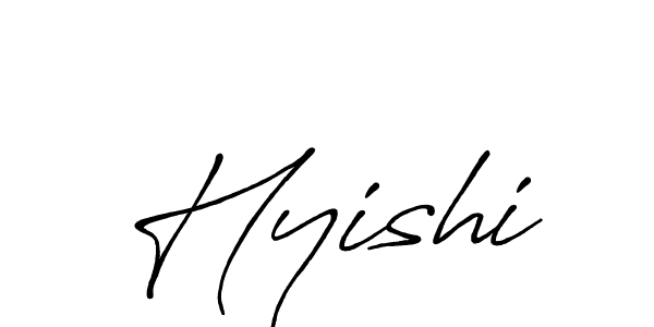 Antro_Vectra_Bolder is a professional signature style that is perfect for those who want to add a touch of class to their signature. It is also a great choice for those who want to make their signature more unique. Get Hyishi name to fancy signature for free. Hyishi signature style 7 images and pictures png