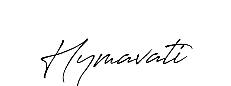 How to make Hymavati name signature. Use Antro_Vectra_Bolder style for creating short signs online. This is the latest handwritten sign. Hymavati signature style 7 images and pictures png