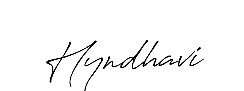 How to Draw Hyndhavi signature style? Antro_Vectra_Bolder is a latest design signature styles for name Hyndhavi. Hyndhavi signature style 7 images and pictures png