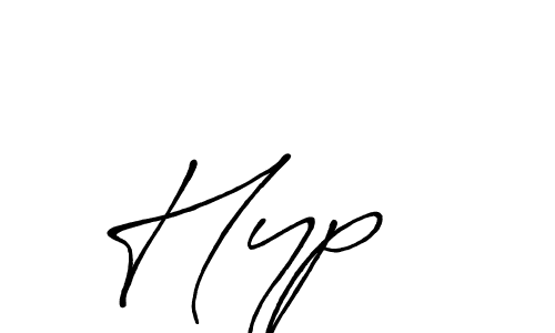 Best and Professional Signature Style for Hyp  . Antro_Vectra_Bolder Best Signature Style Collection. Hyp   signature style 7 images and pictures png