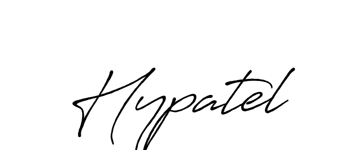 Also we have Hypatel name is the best signature style. Create professional handwritten signature collection using Antro_Vectra_Bolder autograph style. Hypatel signature style 7 images and pictures png