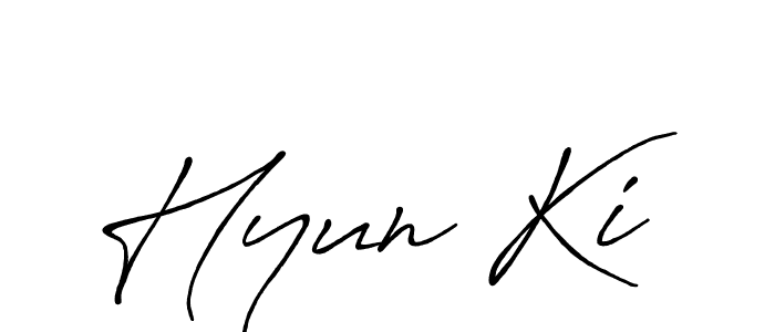 You should practise on your own different ways (Antro_Vectra_Bolder) to write your name (Hyun Ki) in signature. don't let someone else do it for you. Hyun Ki signature style 7 images and pictures png