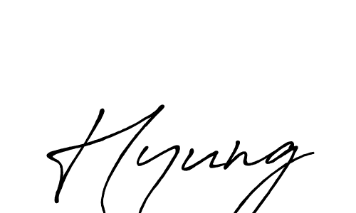 Also You can easily find your signature by using the search form. We will create Hyung name handwritten signature images for you free of cost using Antro_Vectra_Bolder sign style. Hyung signature style 7 images and pictures png