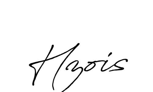Make a beautiful signature design for name Hzois. With this signature (Antro_Vectra_Bolder) style, you can create a handwritten signature for free. Hzois signature style 7 images and pictures png