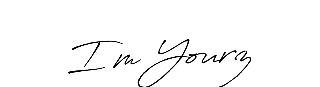 How to Draw I’m Yourz signature style? Antro_Vectra_Bolder is a latest design signature styles for name I’m Yourz. I’m Yourz signature style 7 images and pictures png