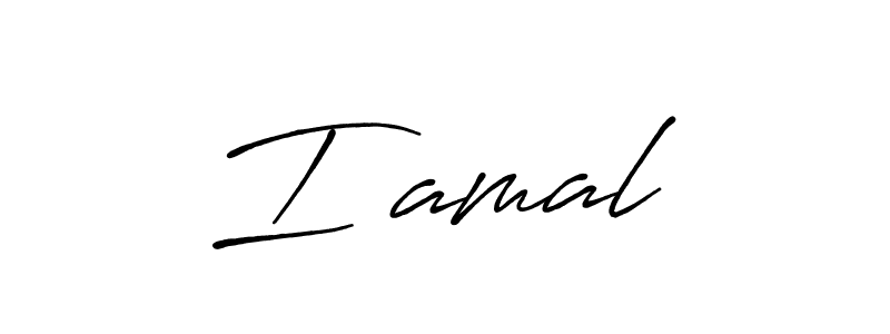 It looks lik you need a new signature style for name I❤amal. Design unique handwritten (Antro_Vectra_Bolder) signature with our free signature maker in just a few clicks. I❤amal signature style 7 images and pictures png