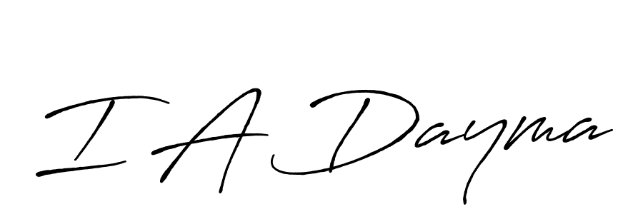 See photos of I A Dayma official signature by Spectra . Check more albums & portfolios. Read reviews & check more about Antro_Vectra_Bolder font. I A Dayma signature style 7 images and pictures png