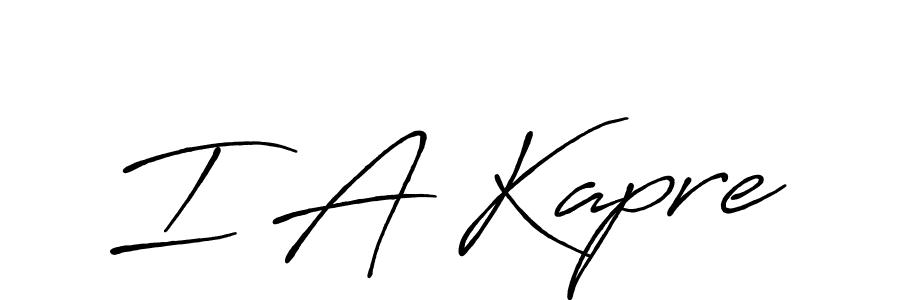 Antro_Vectra_Bolder is a professional signature style that is perfect for those who want to add a touch of class to their signature. It is also a great choice for those who want to make their signature more unique. Get I A Kapre name to fancy signature for free. I A Kapre signature style 7 images and pictures png