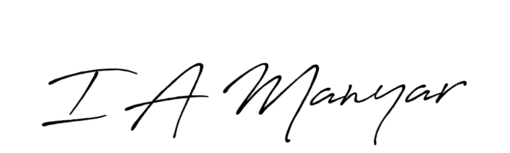 Here are the top 10 professional signature styles for the name I A Manyar. These are the best autograph styles you can use for your name. I A Manyar signature style 7 images and pictures png