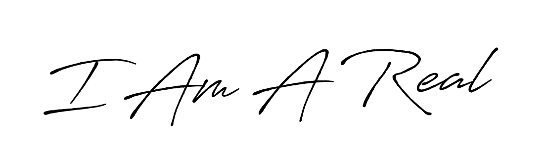 This is the best signature style for the I Am A Real name. Also you like these signature font (Antro_Vectra_Bolder). Mix name signature. I Am A Real signature style 7 images and pictures png