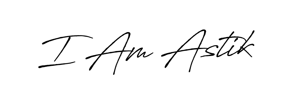 It looks lik you need a new signature style for name I Am Astik. Design unique handwritten (Antro_Vectra_Bolder) signature with our free signature maker in just a few clicks. I Am Astik signature style 7 images and pictures png