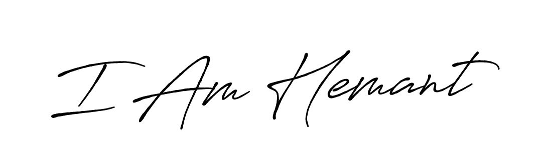 Here are the top 10 professional signature styles for the name I Am Hemant. These are the best autograph styles you can use for your name. I Am Hemant signature style 7 images and pictures png