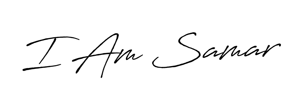 Best and Professional Signature Style for I Am Samar. Antro_Vectra_Bolder Best Signature Style Collection. I Am Samar signature style 7 images and pictures png