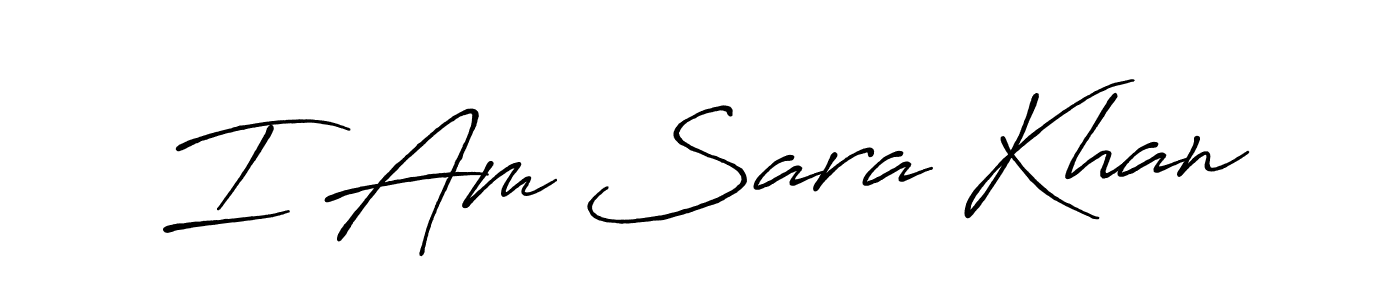How to Draw I Am Sara Khan signature style? Antro_Vectra_Bolder is a latest design signature styles for name I Am Sara Khan. I Am Sara Khan signature style 7 images and pictures png
