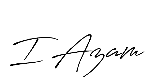 Make a beautiful signature design for name I Azam. Use this online signature maker to create a handwritten signature for free. I Azam signature style 7 images and pictures png