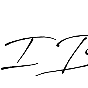How to make I B name signature. Use Antro_Vectra_Bolder style for creating short signs online. This is the latest handwritten sign. I B signature style 7 images and pictures png