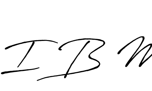 This is the best signature style for the I B M name. Also you like these signature font (Antro_Vectra_Bolder). Mix name signature. I B M signature style 7 images and pictures png