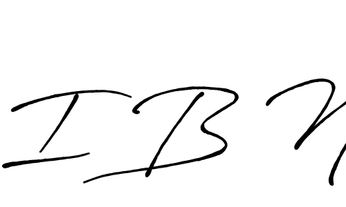 Antro_Vectra_Bolder is a professional signature style that is perfect for those who want to add a touch of class to their signature. It is also a great choice for those who want to make their signature more unique. Get I B N name to fancy signature for free. I B N signature style 7 images and pictures png