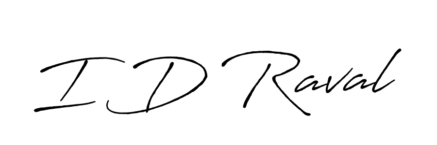 Make a beautiful signature design for name I D Raval. Use this online signature maker to create a handwritten signature for free. I D Raval signature style 7 images and pictures png