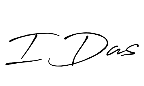 Create a beautiful signature design for name I Das. With this signature (Antro_Vectra_Bolder) fonts, you can make a handwritten signature for free. I Das signature style 7 images and pictures png