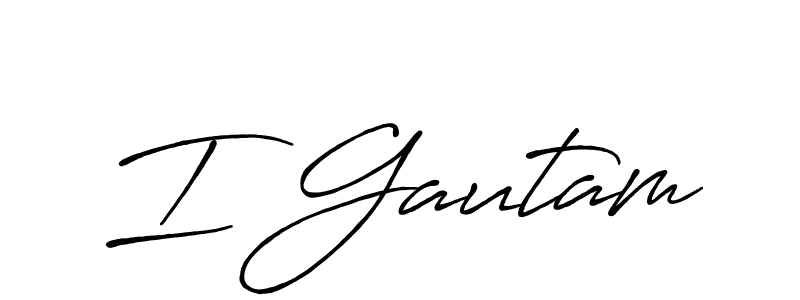 This is the best signature style for the I Gautam name. Also you like these signature font (Antro_Vectra_Bolder). Mix name signature. I Gautam signature style 7 images and pictures png