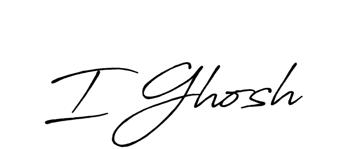 Also You can easily find your signature by using the search form. We will create I Ghosh name handwritten signature images for you free of cost using Antro_Vectra_Bolder sign style. I Ghosh signature style 7 images and pictures png